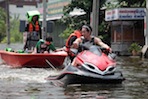 Flood Reaches Northern Bangkok