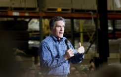 US White House hopeful Romney makes gaffe on poor