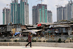 Asia's overcrowded cities highlight wealth gap