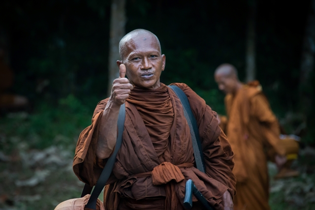 Monks in Rural Thailand