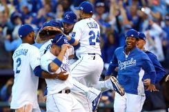 Royals complete sweep to reach baseball World Series