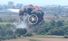 Seven dead after plane crashes during air show in south England