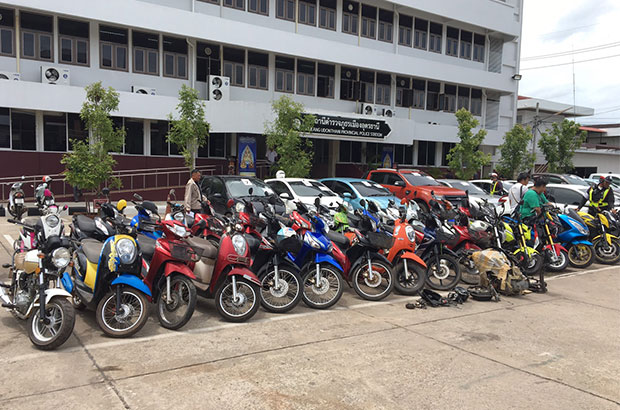 18 Stolen Cars Seized As Police Bust False Rego Racket Bangkok Post News