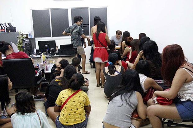 Pattaya Rounds Up Releases Suspected Prostitutes