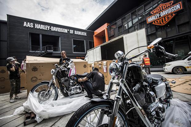 Iconic Harley  Davidson  is building plant in Thailand  